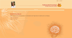Desktop Screenshot of kinesiologie-in-wien.at